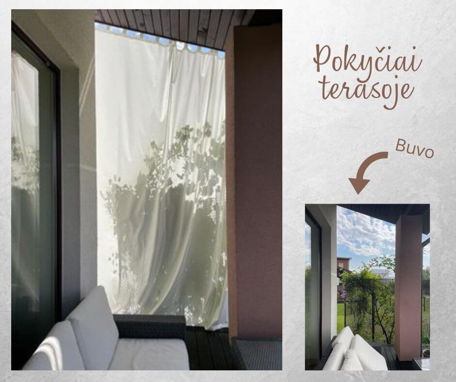 Pokyciai terasoje