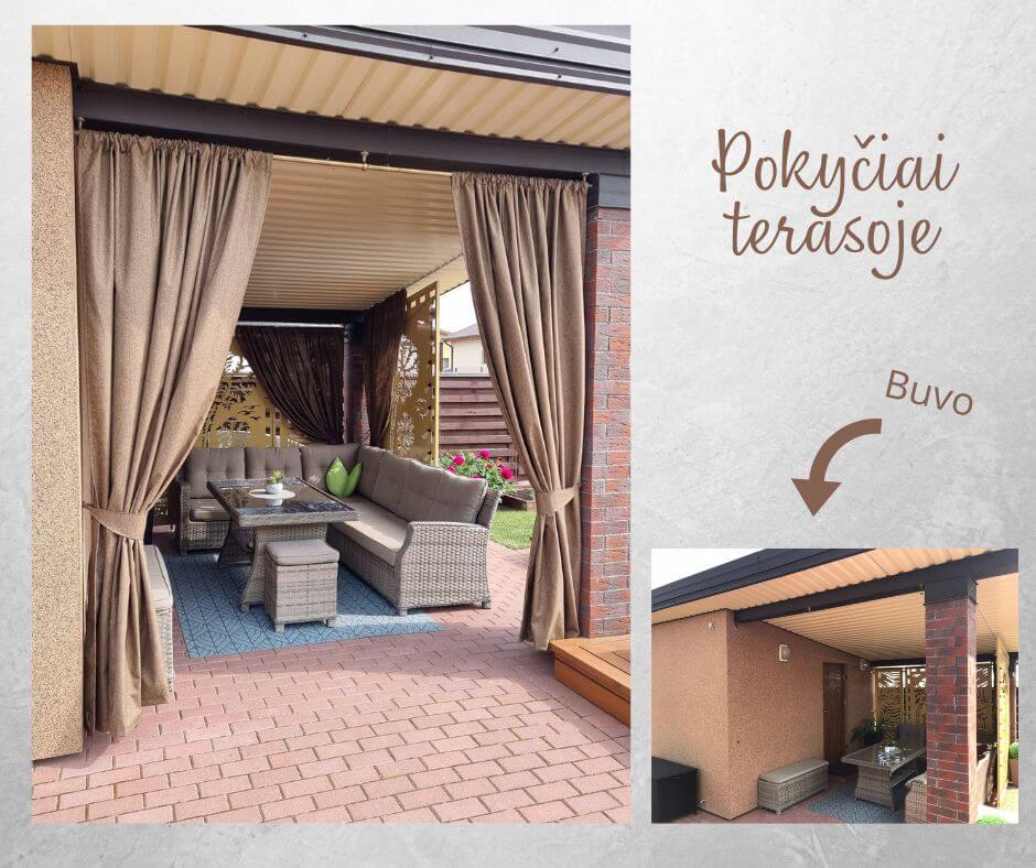 Pokyciai terasoje