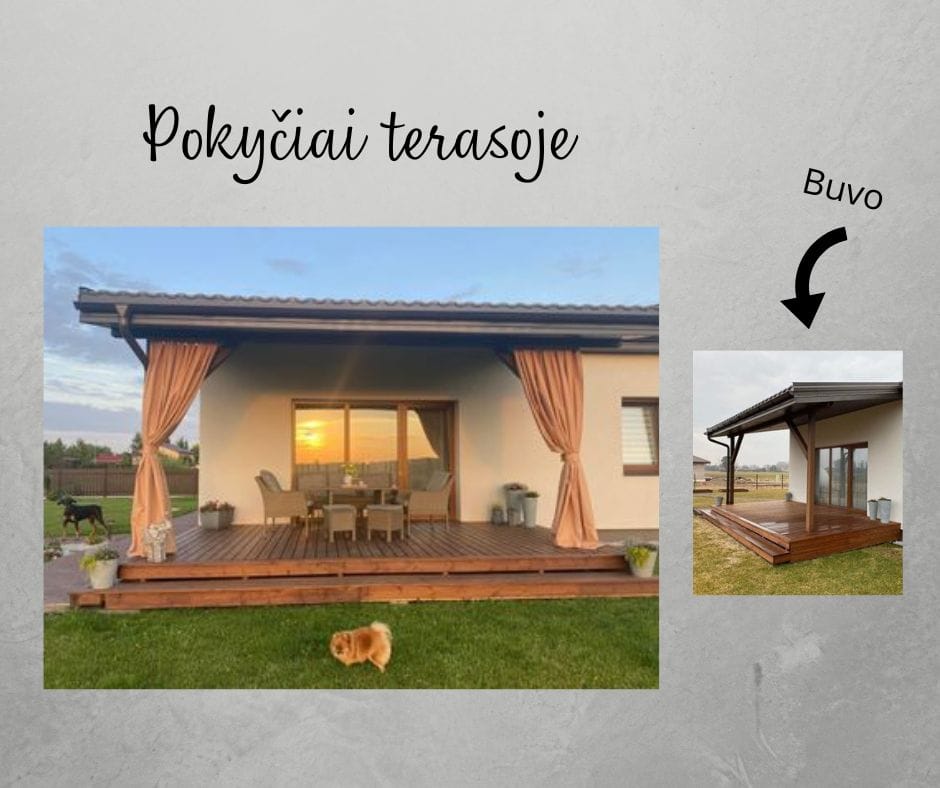 Pokyciai terasoje