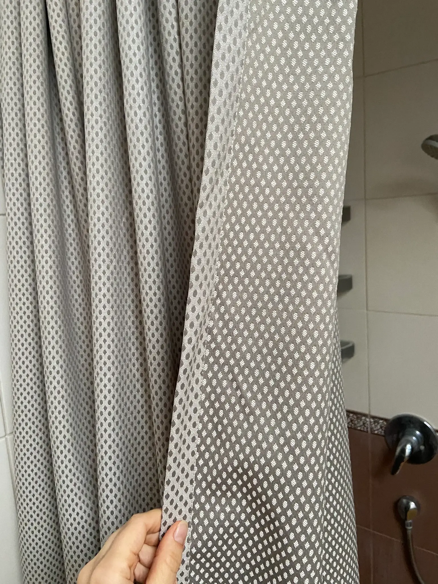 Elegantiška beige dušo užuolaida - Image 3