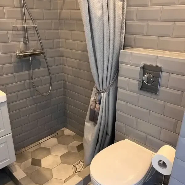 Pilka dušo užuolaida