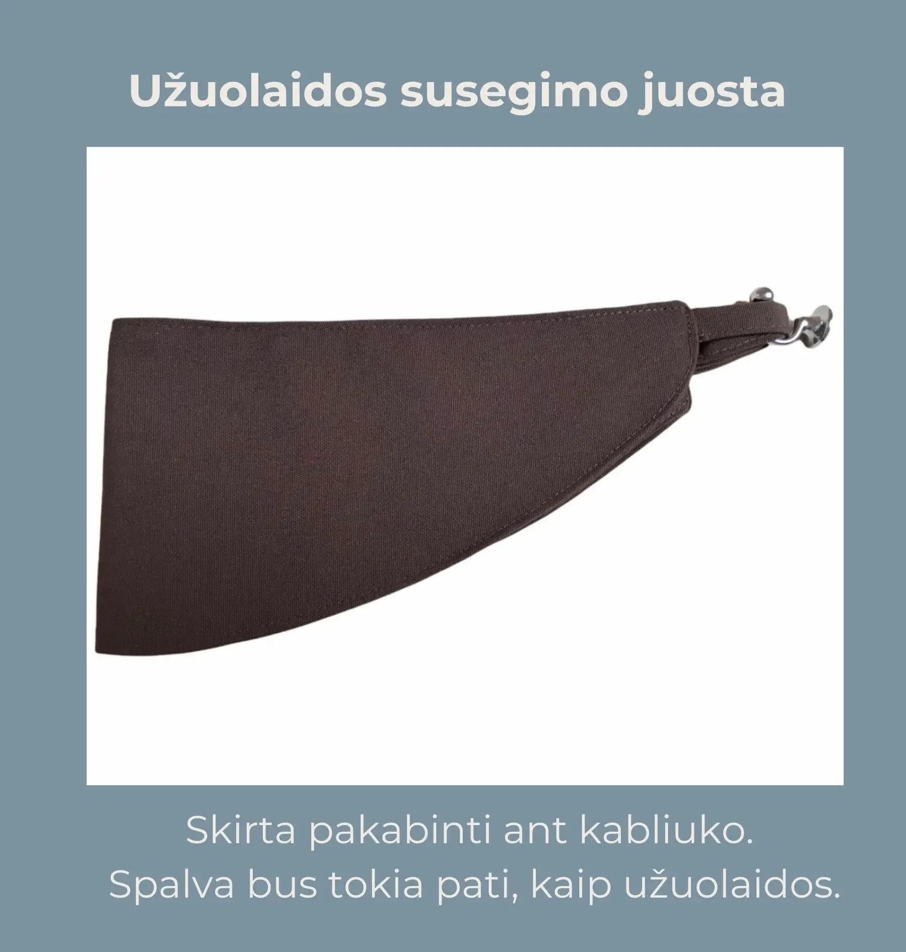terasos uzuolaida, susegimo juosta
